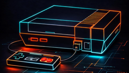 NES Emulator Illustration